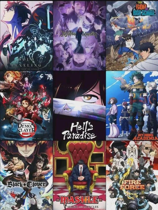TimzMedia3's tweet photo. Which new gen anime on the list truly deserves the title “PEAK”? https://t.co/LkG1JATJXT