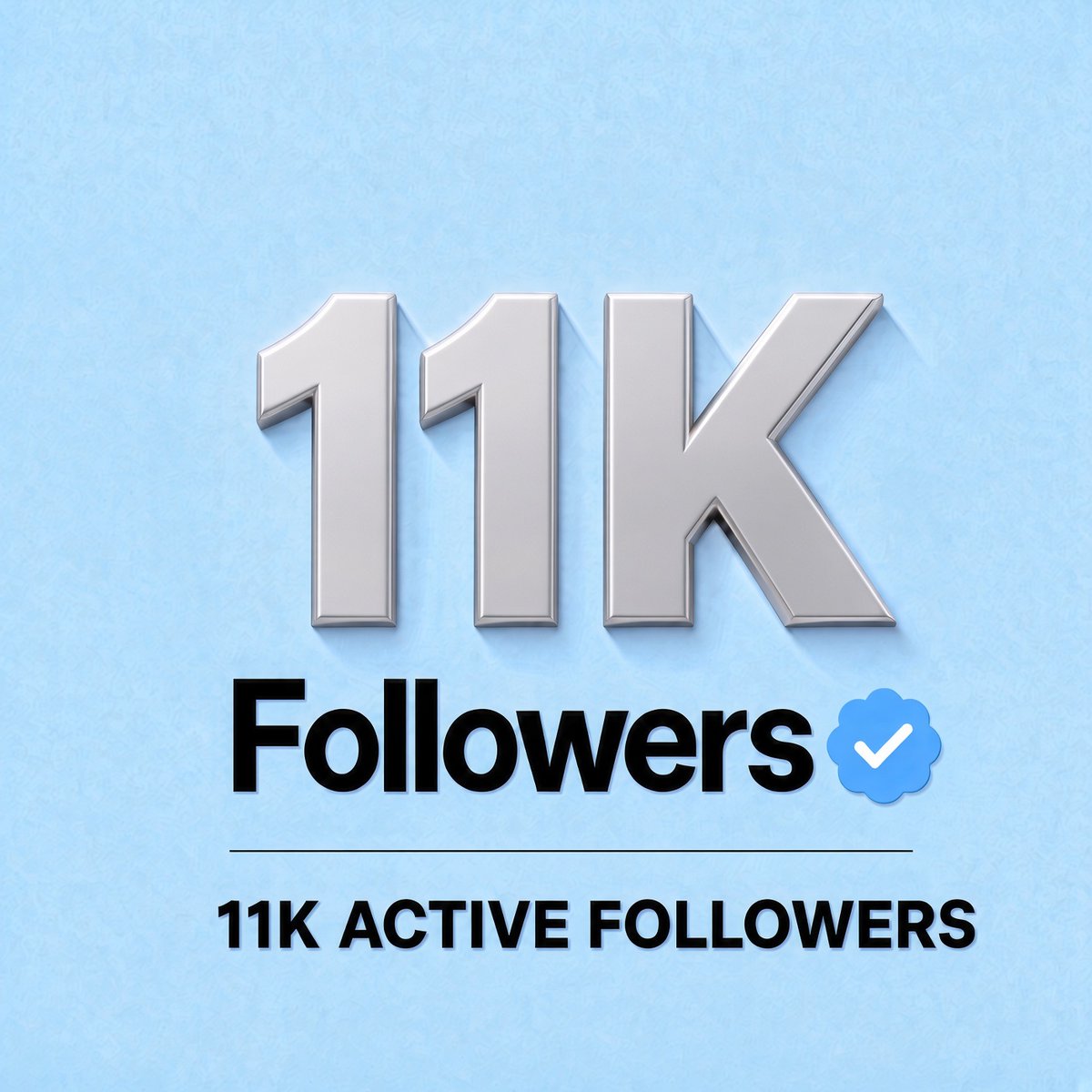 mrtbrgl's tweet photo. If you need 11K active followers❗️

Just say yes below 👇

I’ll boost your account 🔔🔔🔔 https://t.co/m4cvXEJKKi