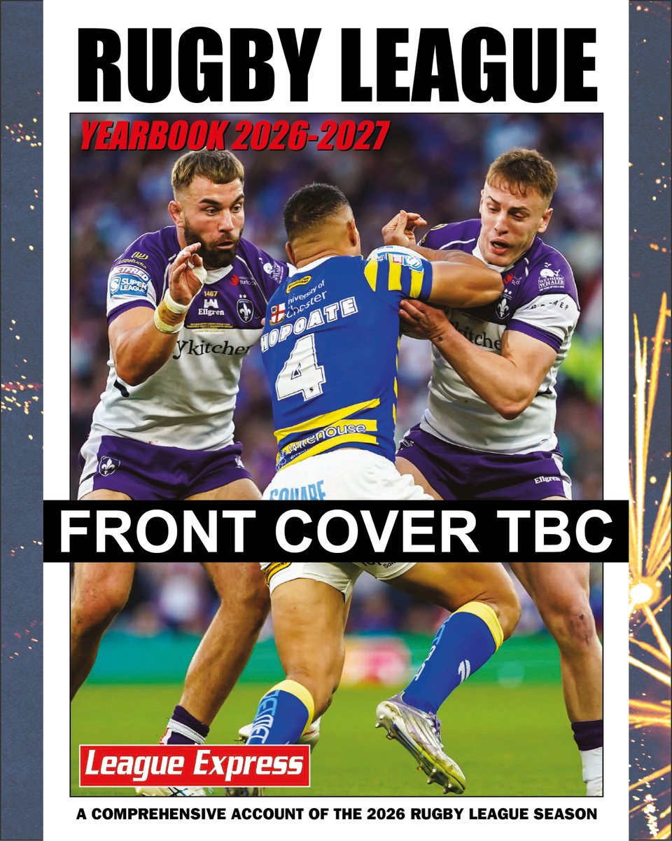totalrl's tweet photo. 📕 The Rugby League Yearbook 2026-2027 is available to pre-order - secure your copy today!

🔗 https://t.co/lRgM3e9kHS https://t.co/ChxE2OjI4f