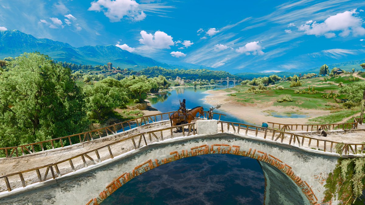KaizenLivee's tweet photo. Starting a new series called “The Beauty Of” in appreciation of great art direction in video games

First on the list. The Witcher 3 remastered 

Full Path Tracing + Ultra settings

Easily one of the most breathtaking worlds in gaming. Toussaint in particular is just eye candy. Twitter compression does not do it justice.