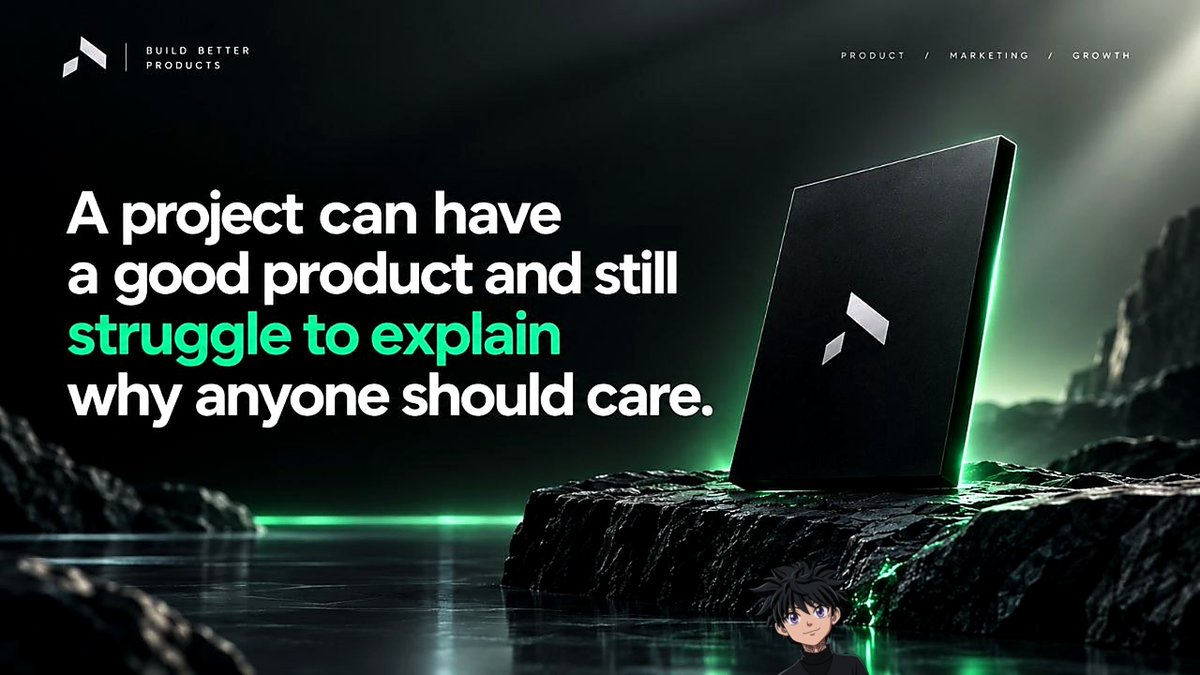 MylesBurn's tweet photo. a project can have a good product and still struggle to explain why anyone should care.

clear positioning answers three questions:

• Who is this for?
• What problem does it solve?
• Why should someone trust it?

Marketing gets easier when those answers are clear. https://t.co/WRqd4JgFKM