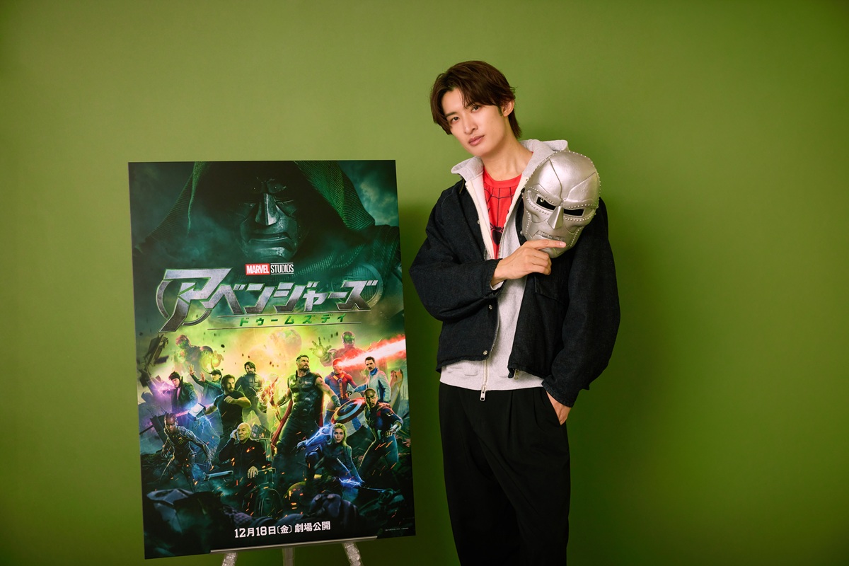 crank_in_net's tweet photo. Snow Man向井康二、＜アベンジャーズ＞アンバサダーに就任🎉
https://t.co/zM4CH8ZoST

「いろいろなマーベル作品を観てきてそれがお仕事になるというのは嬉しいです」
熱い想いが詰まったインタビュー映像も公開🧡 https://t.co/ejDB1bQDPI