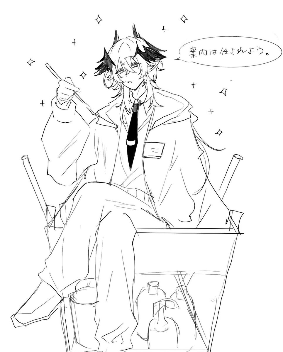 hata_711_'s tweet photo. 落書き
学パロ大感謝〜！ https://t.co/ek3OBi8yx4