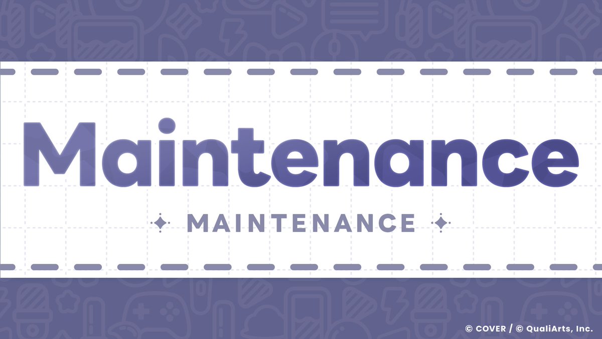 holo_dreams_en's tweet photo. [Scheduled Maintenance]

Maintenance is scheduled to begin on Wednesday, October 28 at 12:00 PM (JST).

Please note that the game will be unavailable during maintenance.
Maintenance is scheduled to end at around 2:00 PM (JST).

*Maintenance times are subject to change.

#holodori https://t.co/BohDRC2yRL