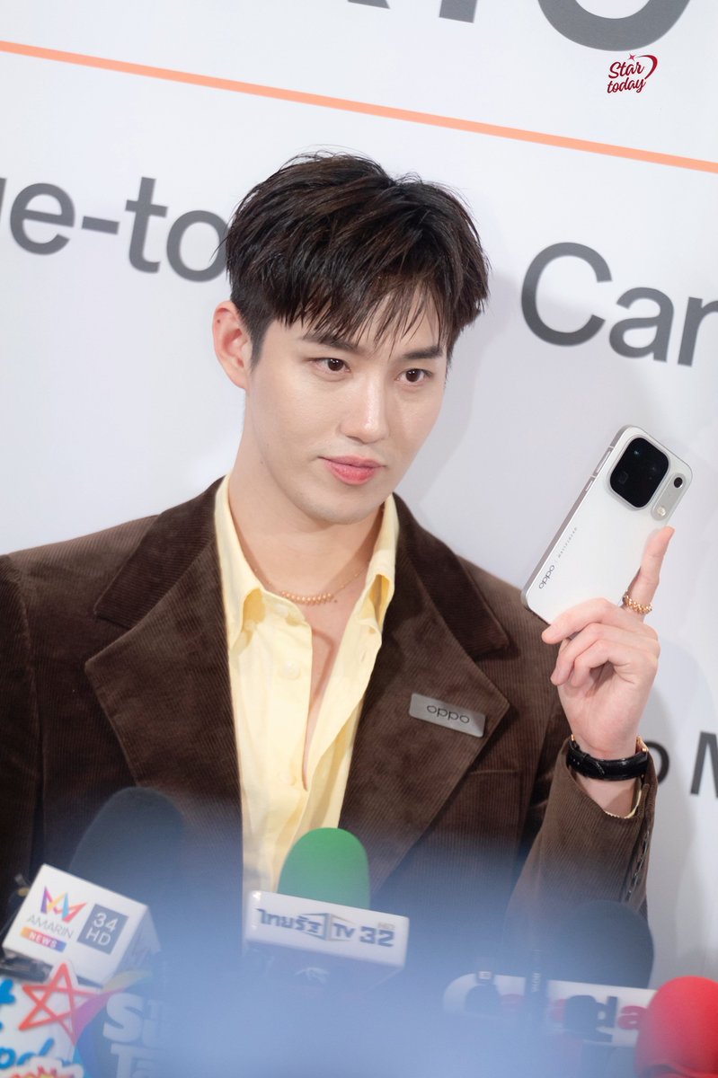 StarTodayEnt's tweet photo. ช่วงสัมภาษณ์สื่อ “ต่อ ธนภพ” ในงาน OPPO Find X10 Series Launch Event

#OPPOFindX10SeriesTHxTor
#OPPOFindX10SeriesTH
#Thanapob_lee #Tnpleeconnect https://t.co/Gss0KfCJtV