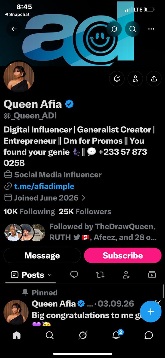 bigJah017's tweet photo. @officialmoore7 @_Queen_ADi 7046052316

OPay 

Gideon Sunday 

God bless you @officialmoore7 @_Queen_ADi https://t.co/XdYml7Z4mO
