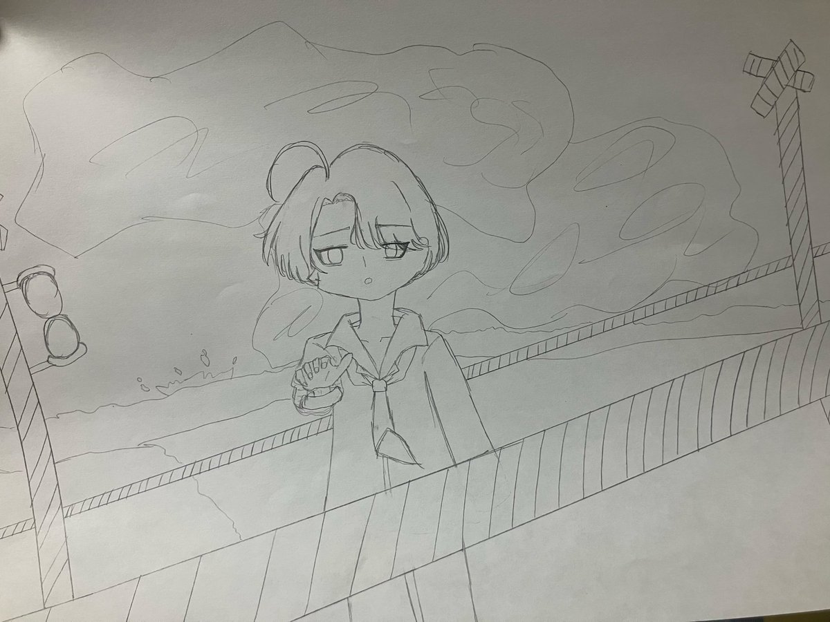 aneneooooooo's tweet photo. 少女レイ風こはとくん
描きたくて✒️
ALTに詳しく書いたよ
 #夢現アート https://t.co/a2eOU1qKt3