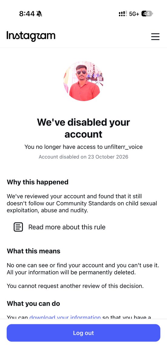 aditkr001's tweet photo. @instagram Dear Instagram team
Please help 🙏
My Instagram account has been disabled without any reason...and i am not break any rules of Instagram 🙏 so pls i request you pls check my account again and back me as soon as posible

Instagram link -  unfilterr_voice https://t.co/2p9y5rBWWW