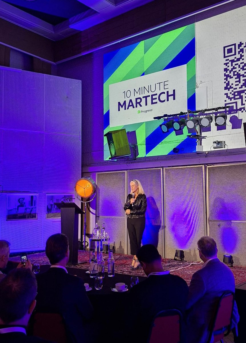 Sitefinity's tweet photo. FULL HOUSE for #MartechNEXT at Abbey Road Studios! 🎶🤩

Sara Faatz kicked off the grand finale of our 2026 World Tour, and the energy is incredible! 🙌

Martech, music &amp; great ideas – we're in for a special day! 🎸

Not here? You might be missing out! 😉💙 https://t.co/ri3tNURVOZ