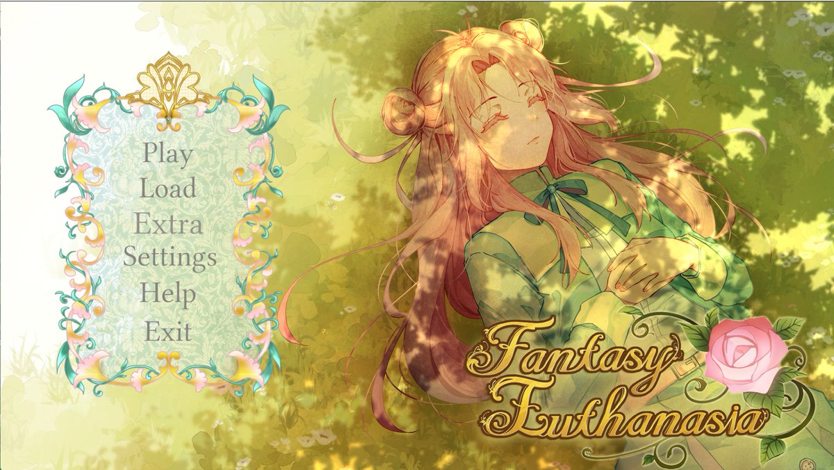 aXtGames's tweet photo. Fantasy Euthanasia is a dark #otome #visualnovel by @Coren_Baili from Soyasushi Productions! We worked on Doppelganger together and I'm hired as their programmer for this project! Go check it out! https://t.co/kEtuwOY7nO