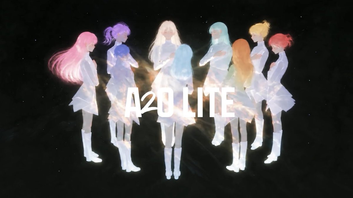 A2OLITEINTL's tweet photo. A2O LITERALLY representative colors: 

OA - Green
HIMEKI - Turquoise
AIJING - Light Blue 
AYUNE - Blue
RADA - Yellow
YOUNG - Pink
MERCI - Orange
XILI - Red
VORA - Purple 

#A2OLITE https://t.co/PCYyIDCMWp