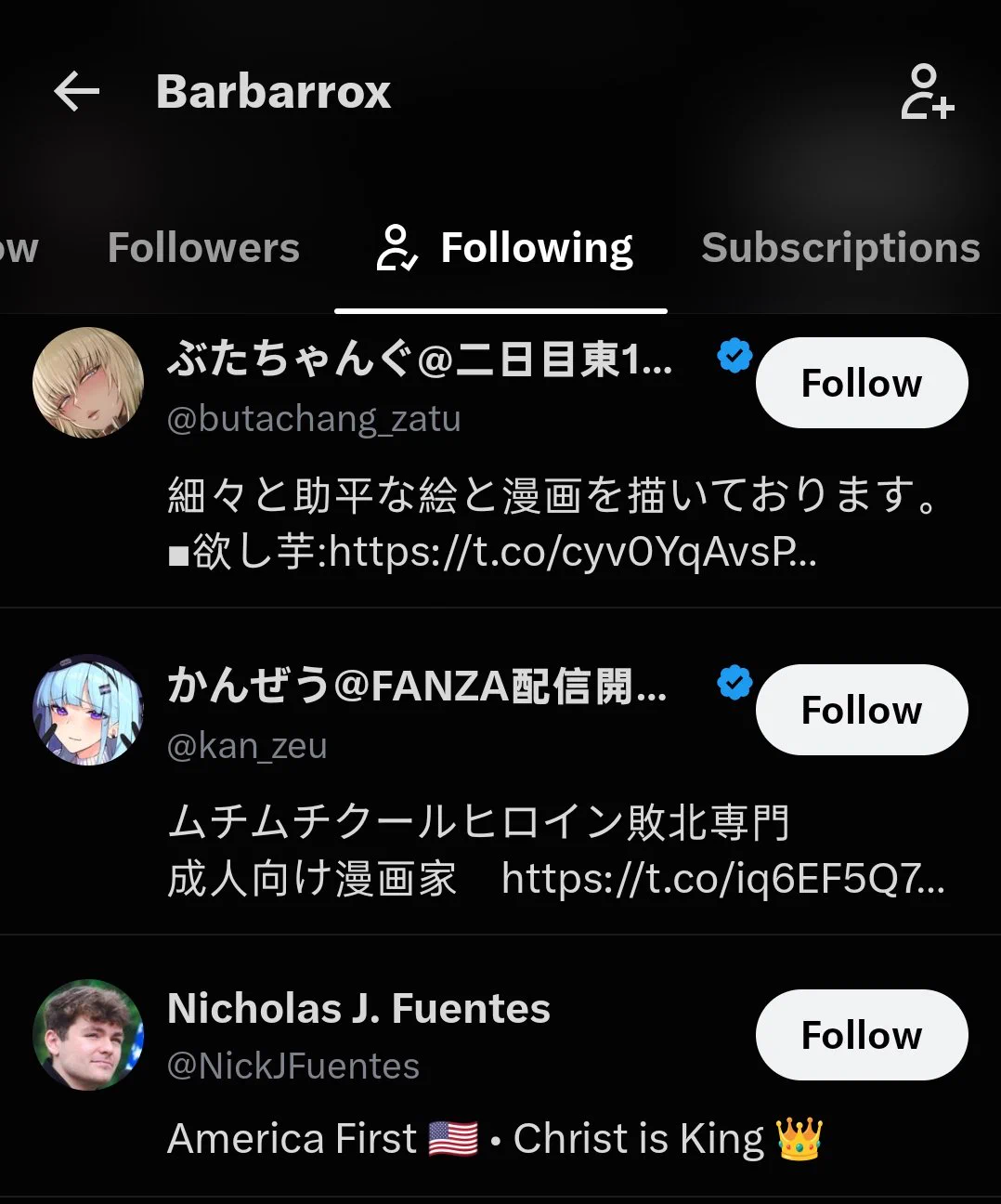 Barbarrox on X: 