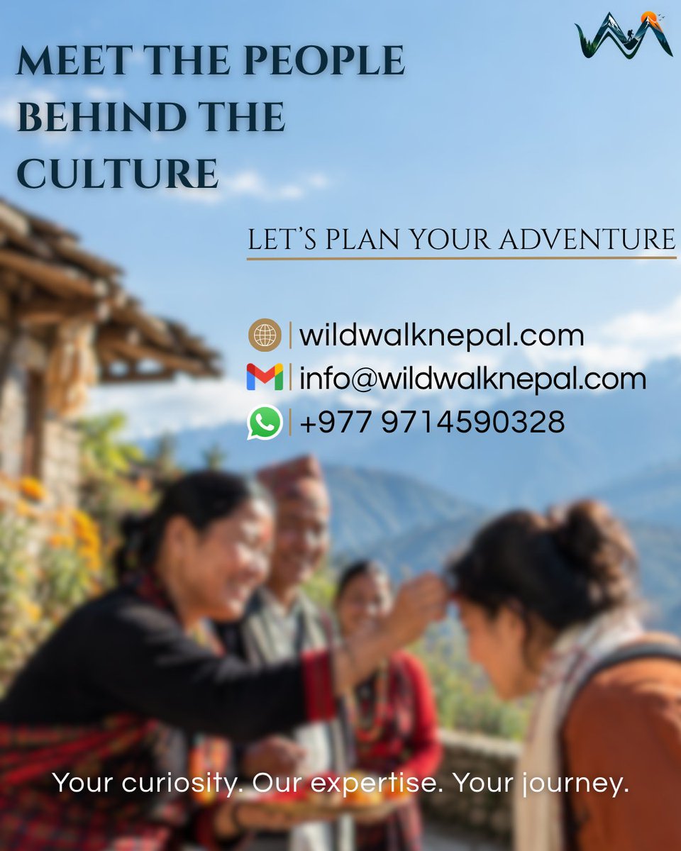 Wildwalknepal's tweet photo. Most people come to Nepal for the mountains.  
We come for the people who live among them.

Here’s a small window into that side of Nepal → https://t.co/umfXd8HLSK
