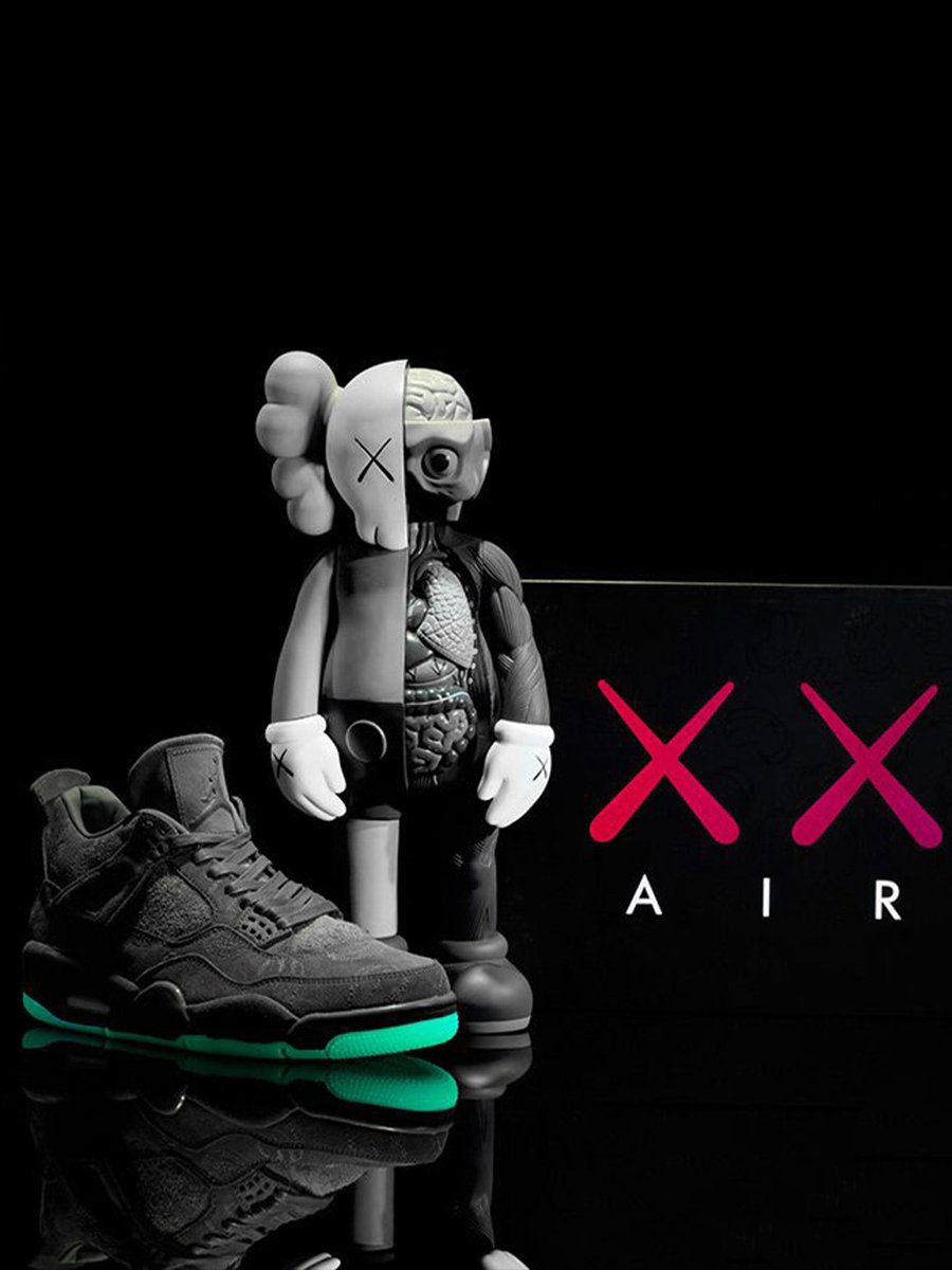 lsdls's tweet photo. ✖️✖️ La date de sortie des KAWS x Air Jordan 4 "Dark Grey" a été dévoilée ! Retrouvez toutes les infos ici ➡️ https://t.co/R9RaPafWTg https://t.co/pfXWEK5S3j