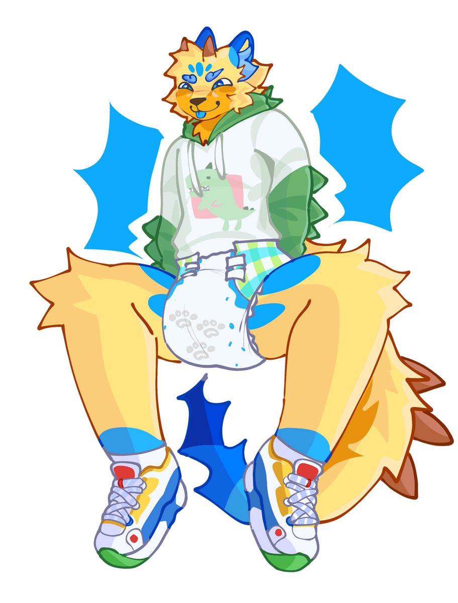 poofyprox's tweet photo. two parter comm for @g85493369 !! thank you so much :3 https://t.co/zcCBojWb3p
