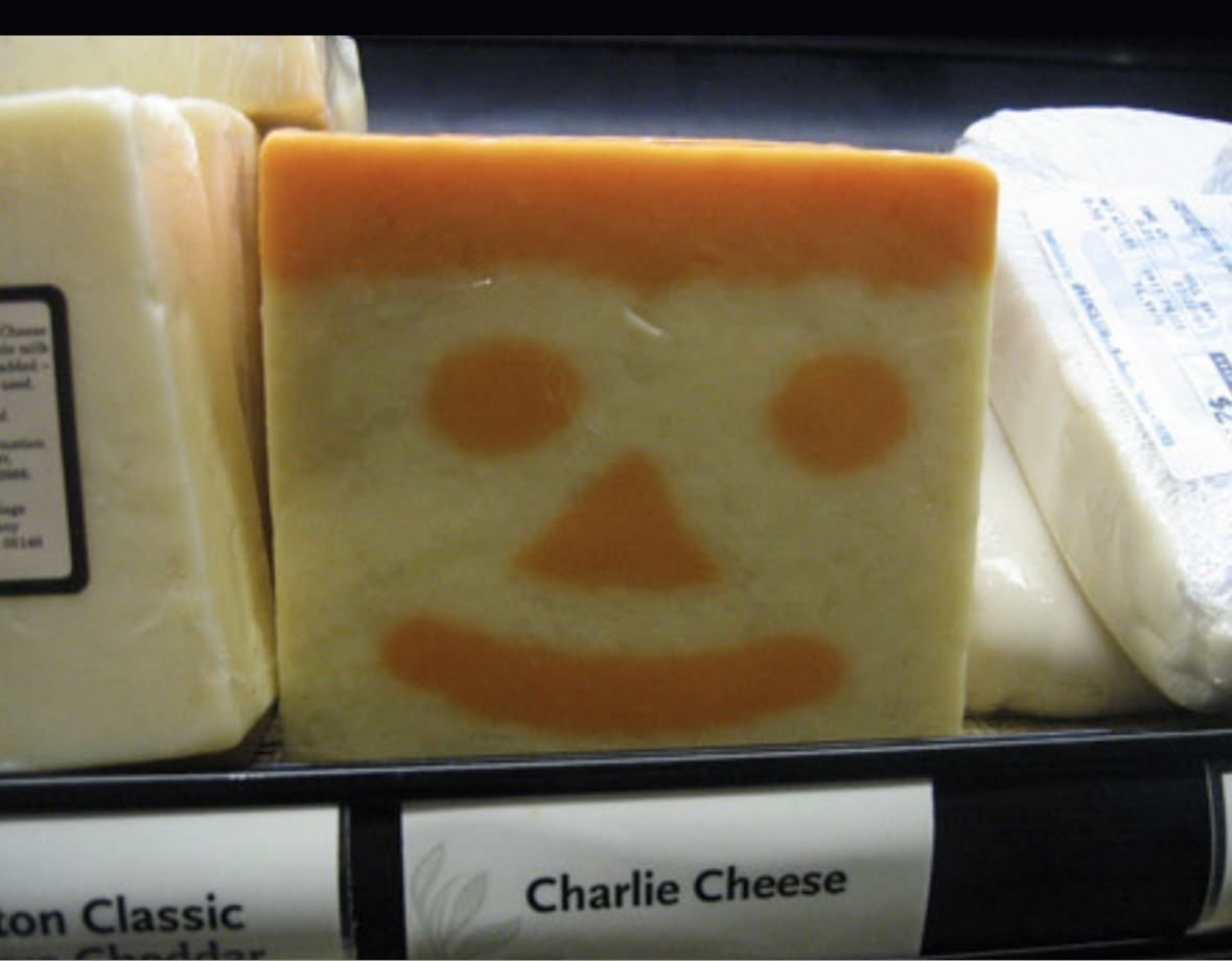 blacklung82's tweet photo. Charlie Cheese wishes you a “Gouda” Tuesday! #Love https://t.co/sTjAbS4puf
