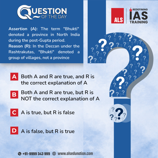 ALS_IAS's tweet photo. Prelims Question of the Day !

Answer will be posted at 5:00 pm.

Click here to Learn More about the ALS IAS:- https://t.co/rmr4zEjUKh

#QuestionOfTheDay #DailyQuestion #DailyPractice #UPSCPreparation #UPSCAspirants #IASPreparation #TestYourKnowledge #ALSIAS #ALS #IAS #IPS https://t.co/ObnMD0Ek4O