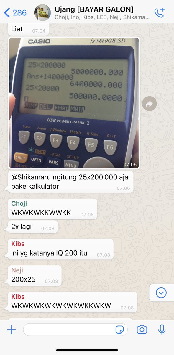raisingvirginia's tweet photo. (16) grup ujang (nama rumah kontrakan geng retrieval) (coba zoom in dp grup) https://t.co/mbqMNcR36p