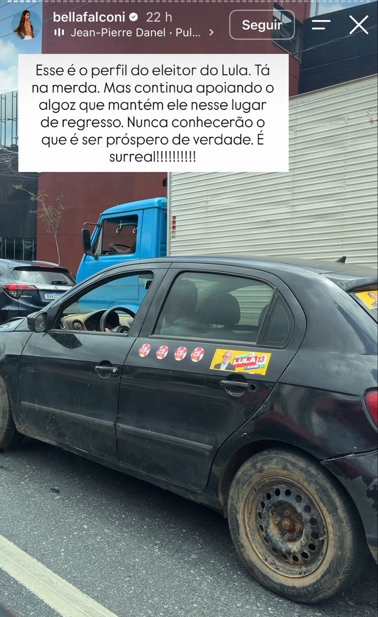 choquei's tweet photo. 🚨FAMOSOS: Bella Falconi expõe eleitor de Lula e gera repercussão nas redes sociais. https://t.co/mTtKuVRdPi