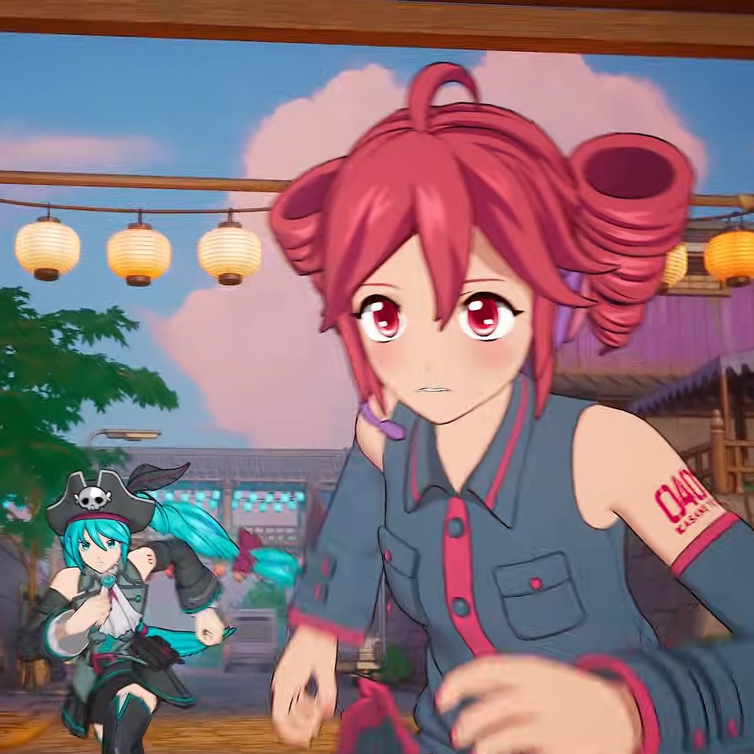 ShiinaBR's tweet photo. KASANE TETO &amp; HATSUNE MIKU FORTNITE SKINS https://t.co/vcWxEMYmbq