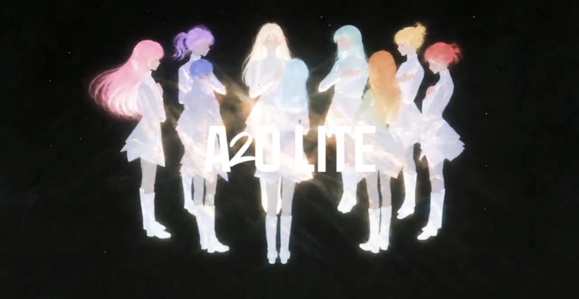 oarayune's tweet photo. #A2OLITE Colour Representative 

#영 (Young) : Pink
#히메키 (Himeki) : Teal
#보라 (Vora) : Purple
#시리 (Xili) : Red
#라다 (Rada) : Yellow
#메르시 (Merci) : Orange
#아윤 (Ayune) : Blue
#오아 (OA) : Green 
#아이찡 (Aijing) : Light Blue https://t.co/LMKb3fTGs8