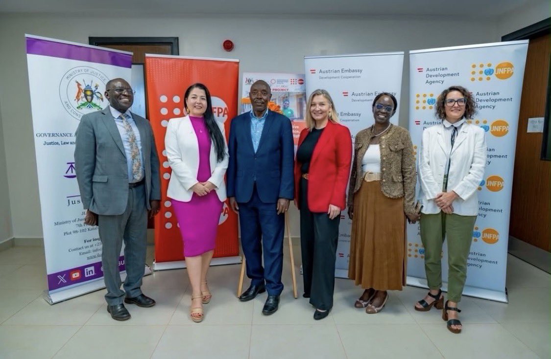 kristineblokhus's tweet photo. Justice is dignity. 

We are delighted to sign the EUR3.2M SAFER project with the Austrian Embassy, aiming to help build a strong GBV response system, and directly support 830,000 people across Karamoja, Acholi and Lango.

🙏to the Government and the people of Austria 🇦🇹 https://t.co/7aORO6nWL4