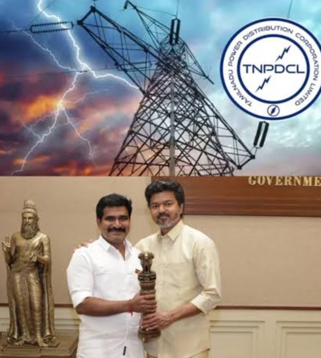 hari_noty's tweet photo. 🚨 TNEB – Electricity at 41.50 per Unit 🚨

TNEB is reportedly procuring 2,100 MW of electricity at Rs 41.50 per unit to meet peak-hour demand from December 2026 to May 2027.

In the previous tender, electricity was procured at 37.50 per unit.

📈 An increase of 4 per unit..👀‼️ https://t.co/QZAq6ZSmgL
