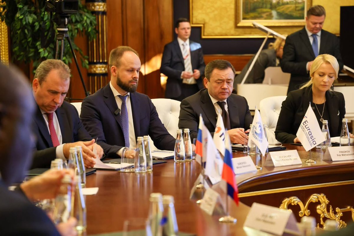 masibanda_'s tweet photo. His Excellency, President Emmerson Dambudzo Mnangagwa has held strategic engagements with Russia’s PSB Bank and Rossotrudnichestvo on the sidelines of the Third Russia-Africa Summit in Moscow that is advancing discussions on trade, investment, strategic financing, banking cooperation and educational opportunities for Zimbabwean students.

Zimbabwe remains commitment to translating diplomatic partnerships into tangible economic gains, expanded investment, employment creation and sustainable national development while building strategic partnerships that deliver practical benefits for its people.

#ZimbabweRising