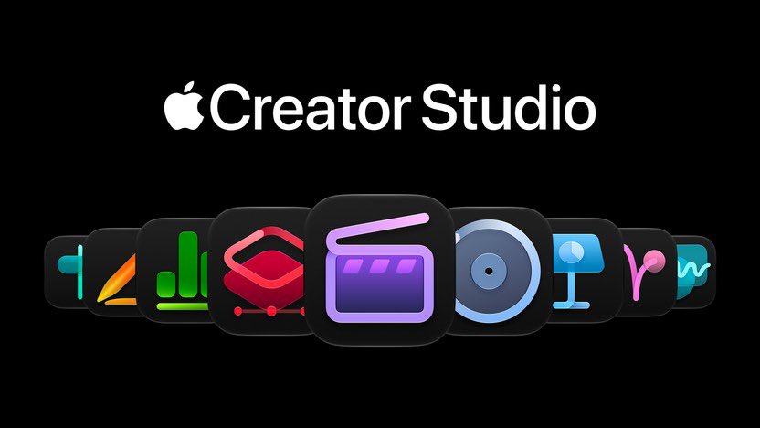 jaydenstech's tweet photo. Apple has just launched an updated version of Creator Studio that adds “powerful new AI features and even more Creative Tools”
