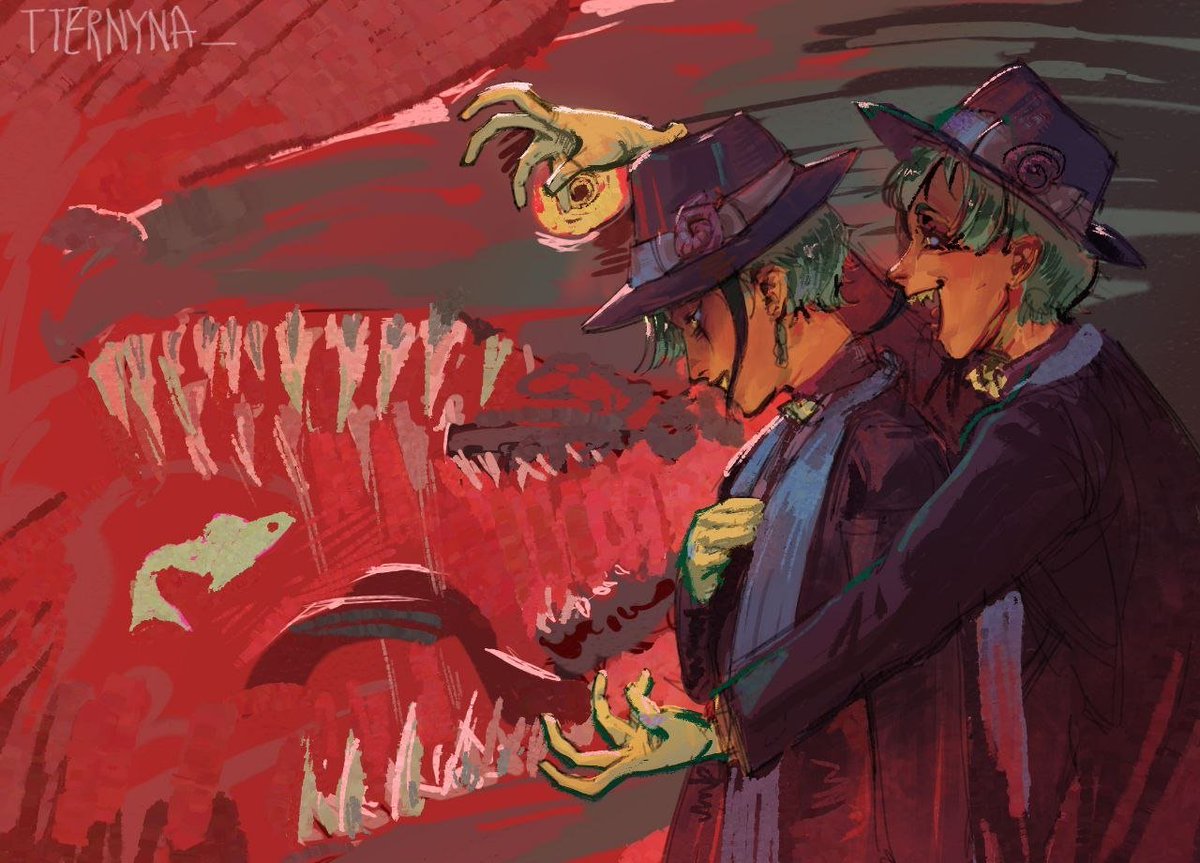 tternyna_'s tweet photo. Rmvng ai from your feed with unspeakable twst horrors and a wedding https://t.co/GJjJGp6zV5