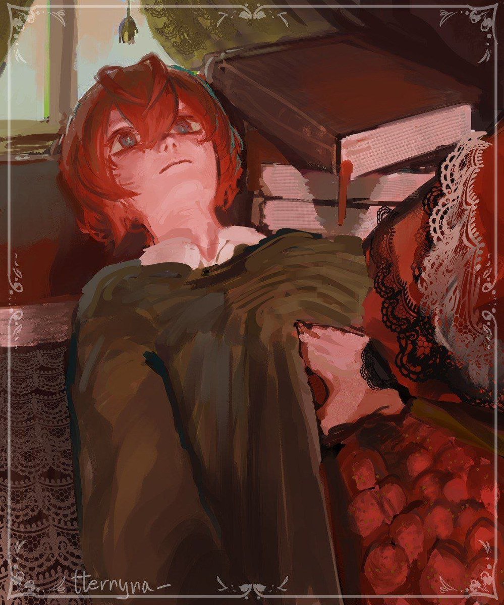 tternyna_'s tweet photo. Rmvng ai from your feed with unspeakable twst horrors and a wedding https://t.co/GJjJGp6zV5