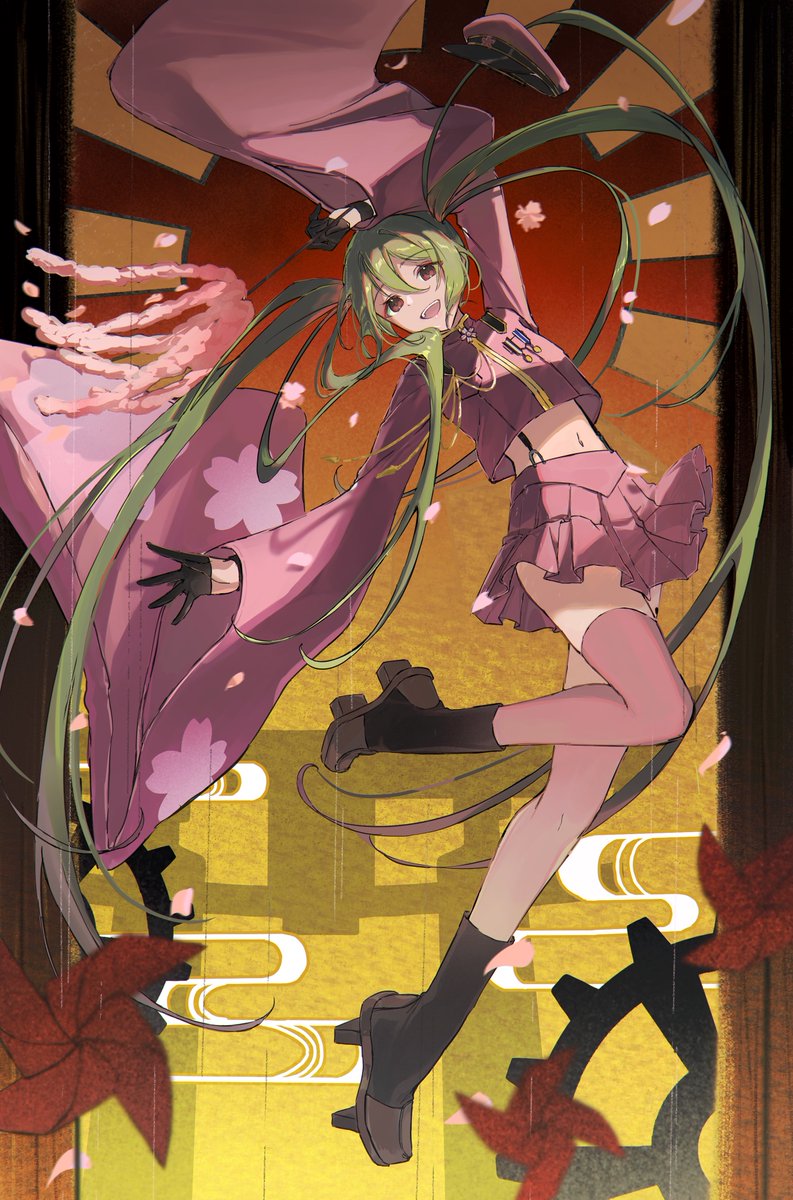 potepalette's tweet photo. 千本桜

 #初音ミク https://t.co/W3J9ttezr6