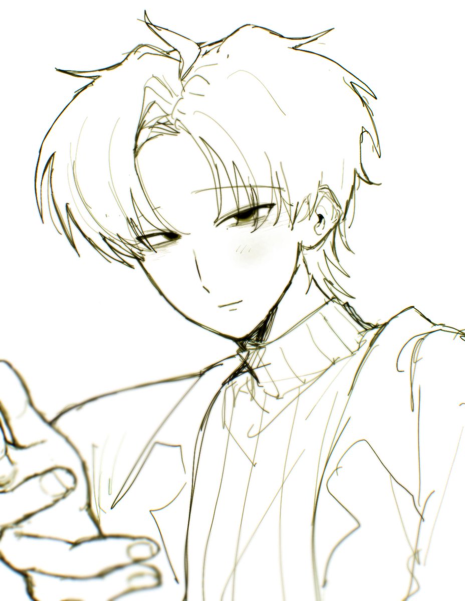 2watori_3's tweet photo. #匁FA　
捏造妄想　前髪かきあげニトくんが本当に好きで https://t.co/JDxcyNLCRm