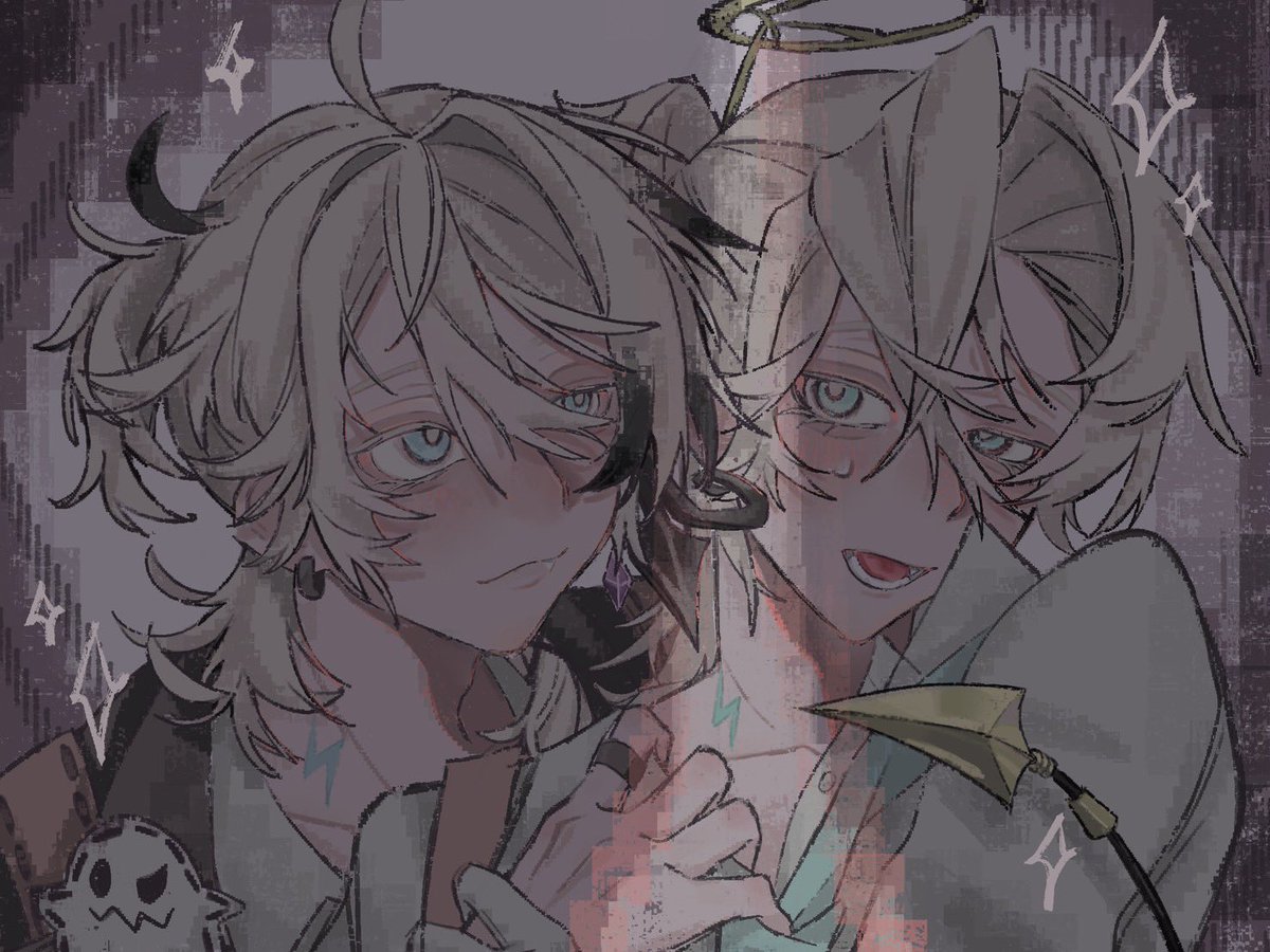wakuwakusaaan_'s tweet photo. ⚡️マーク、お揃いの可能性アリ！
#IdentityV #Lucabalsa https://t.co/06htIEp6gY