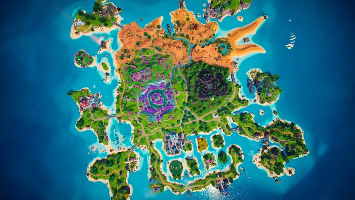 FNBRintel's tweet photo. New Miniseason map! 🔥 https://t.co/dudNQNZWuC