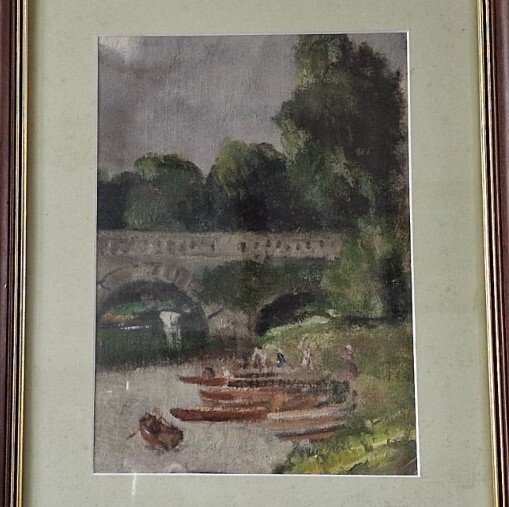 Berth_Antiques's tweet photo. Sale on now! Ronald Ossory Dunlop RA oil painting, Irish river landscape, framed, £2,441.99. Extra 5% off with code BERTHHALLOW26 until 14 Nov. Want help valuing your item? Message me. https://t.co/cmHgoOgz0B #IrishArt #OilPainting #eBayUK https://t.co/tebletkQZ6