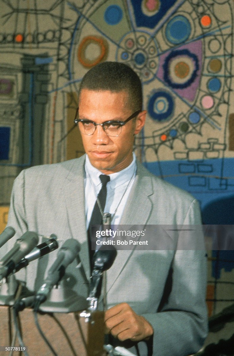 imthischal's tweet photo. Was thinking about this just today and the black &amp; white photos of Malcom X.

They deliberately use the b&amp;w pics to brainwash the newer generations to believe it happened a zillion years ago.

Malcom X was murdered just 61 years ago before he reached the age of 40!! https://t.co/Csaqjm6JZ8