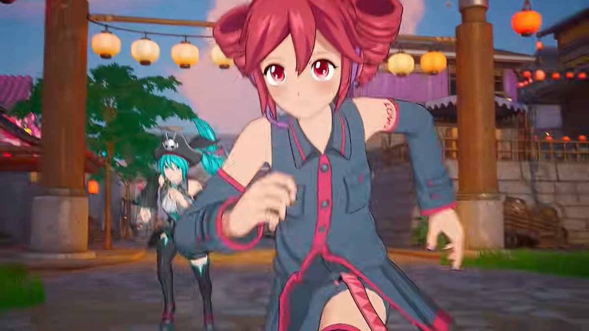 FortniteJPNews's tweet photo. 重音テトと初音ミクのビジュアルが公開！

#フォートナイト https://t.co/OnmJJd7tmj