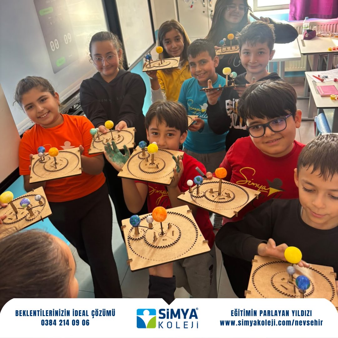 nevsehirsimya's tweet photo. 🚀🌍 Dünya’dan Uzaya: Simya’da Keşif Zamanı! 🌌🪐
Nevşehir Simya Koleji öğrencilerimiz, STEM ve Robotik Kodlama derslerinde Dünya’yı, gezegenleri ve uzayın büyüleyici dünyasını keşfediyor! 🔭✨
#NevşehirSimyaKoleji #STEM #RobotikKodlama #CodeWeek2026 #DünyaVeUzay https://t.co/4lnnbtV13X