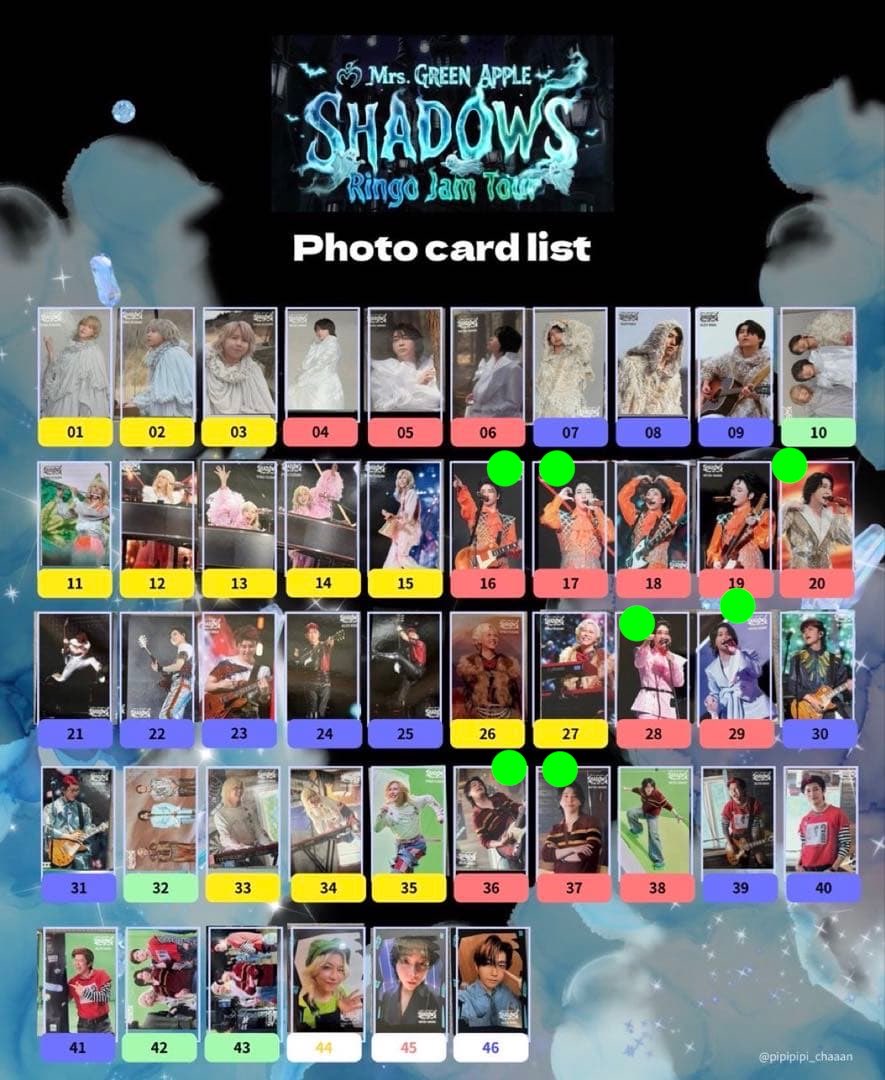 maronpannda's tweet photo. 【交換，譲渡】Mrs  ミセス
SHADOWS  シャドウズ
フォトカ，フォトカード

『譲』    藤澤，若井
『求』　同種　大森🟢
　　　お好きな組み合わせでフォトカ3枚セット500円＋送料

10/29会場にて手渡し可能です。
お待ちしております。
よろしくお願いします。 https://t.co/uIc25v3728