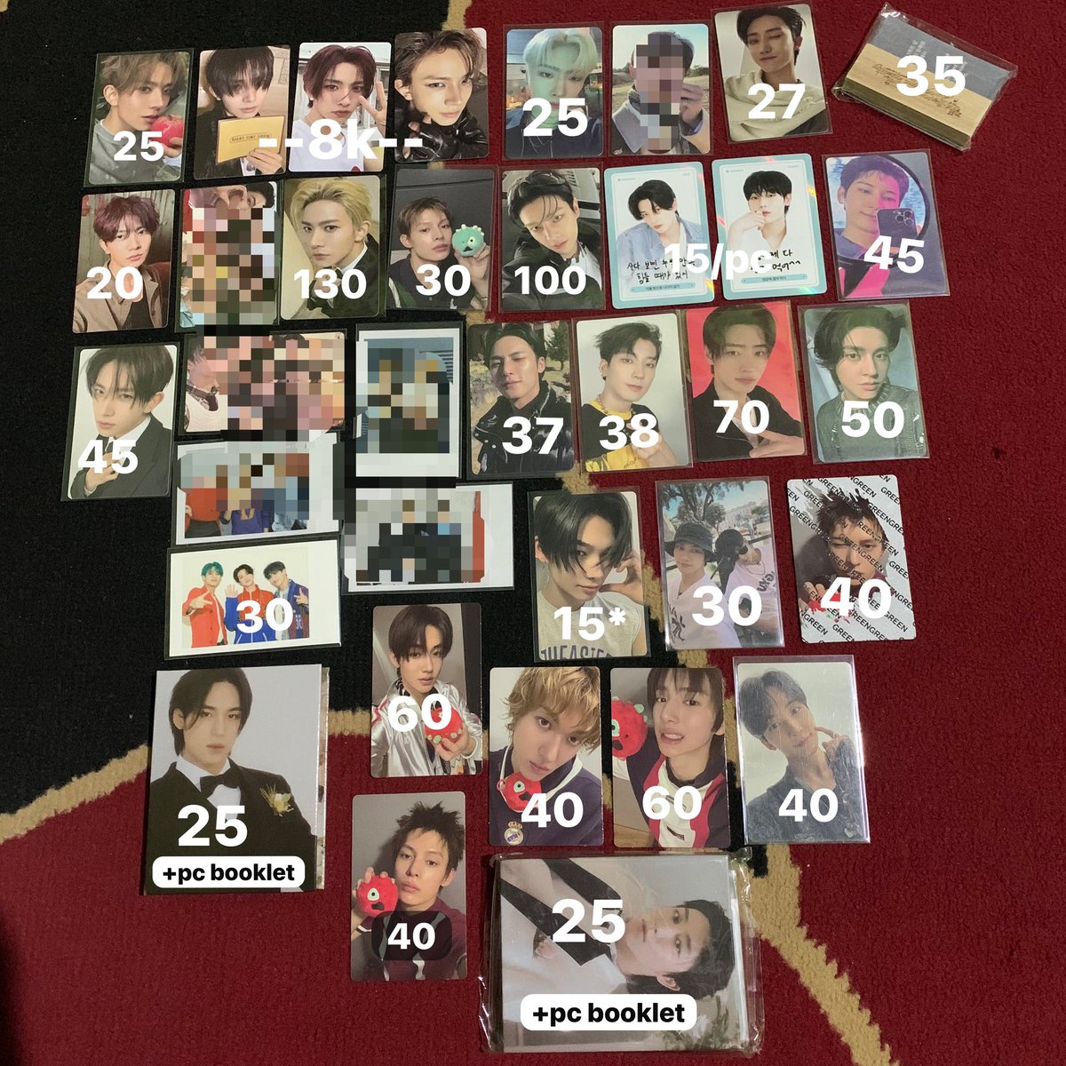 blackandwhitez6's tweet photo. #wts help RT kalau boleh🫰🏻

🦕nego? bisa dibicarakan di DM~
🦈minbel.80k
🦭yuk dibeli🥺🫰🏻
🦙exc. admin+pack

enhypen, cortis, seventeen, ricky, cortisball, photocard, heeseung, digicode cortis, carver https://t.co/6fxEtQjbWD