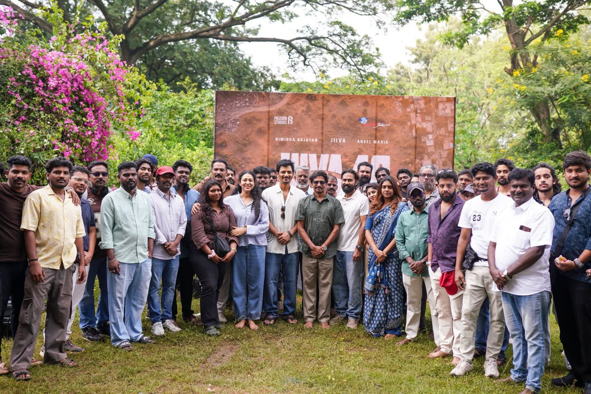 CineTimee's tweet photo. #Jiiva49 - Movie Pooja Ceremony Pictures !

@JiivaOfficial | #MuhammadMusthafa | @NimishaSajayan |
@PassionStudios_ | @SupergoodStud | @vinireloaded |
#CineTimee | https://t.co/Rva1rJD70l