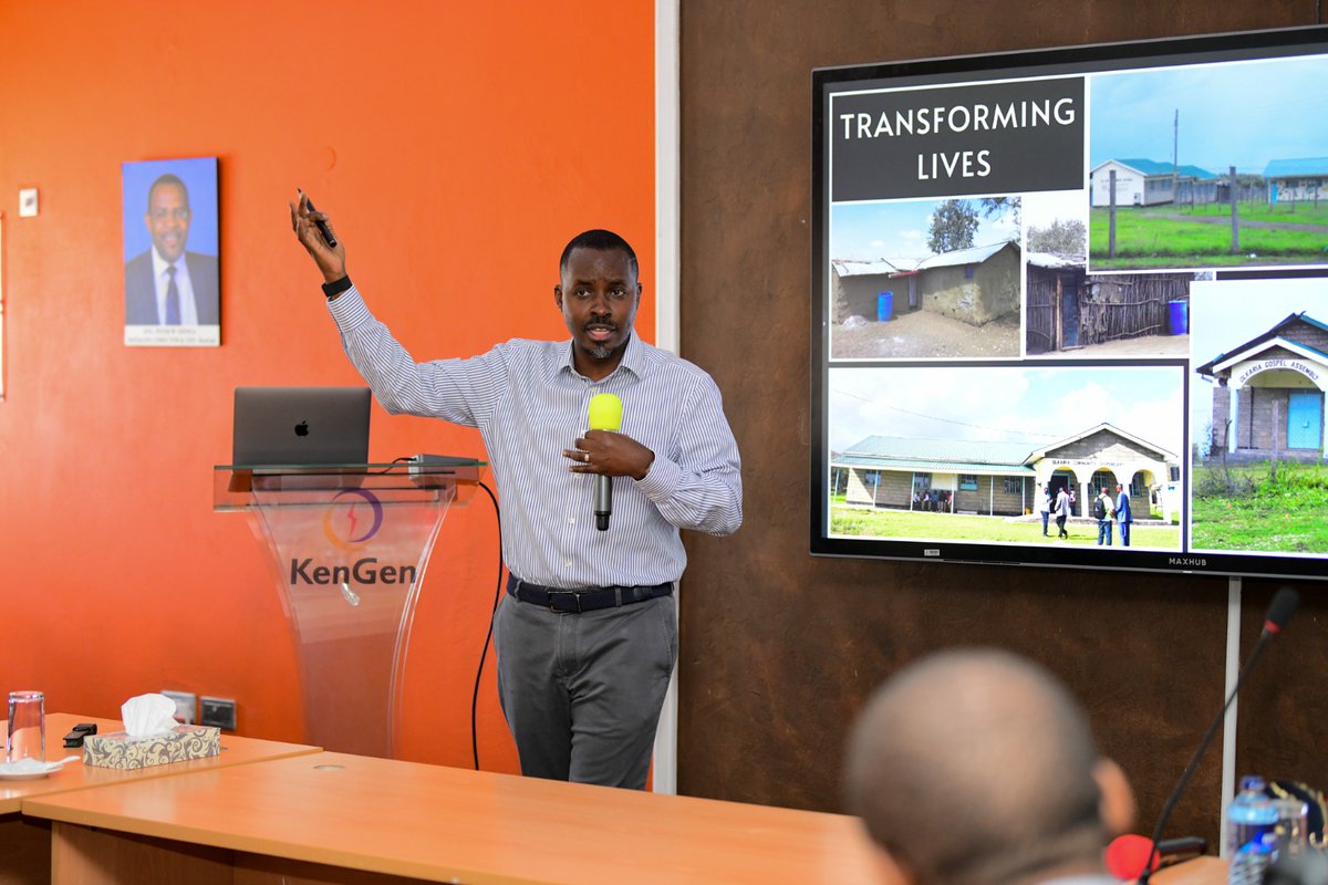 KenGenKenya's tweet photo. The Parliamentary Committee on Energy, led by Vice Chairperson and Narok East MP Hon. Lemanken Aramat, CBS, has today visited the @KenGenKenya Olkaria to assess progress on the KenGen-Kaishan fertilizer project. #KenGenPartnerships #GreenEnergyKE  ^EM https://t.co/d6GG63GOsv