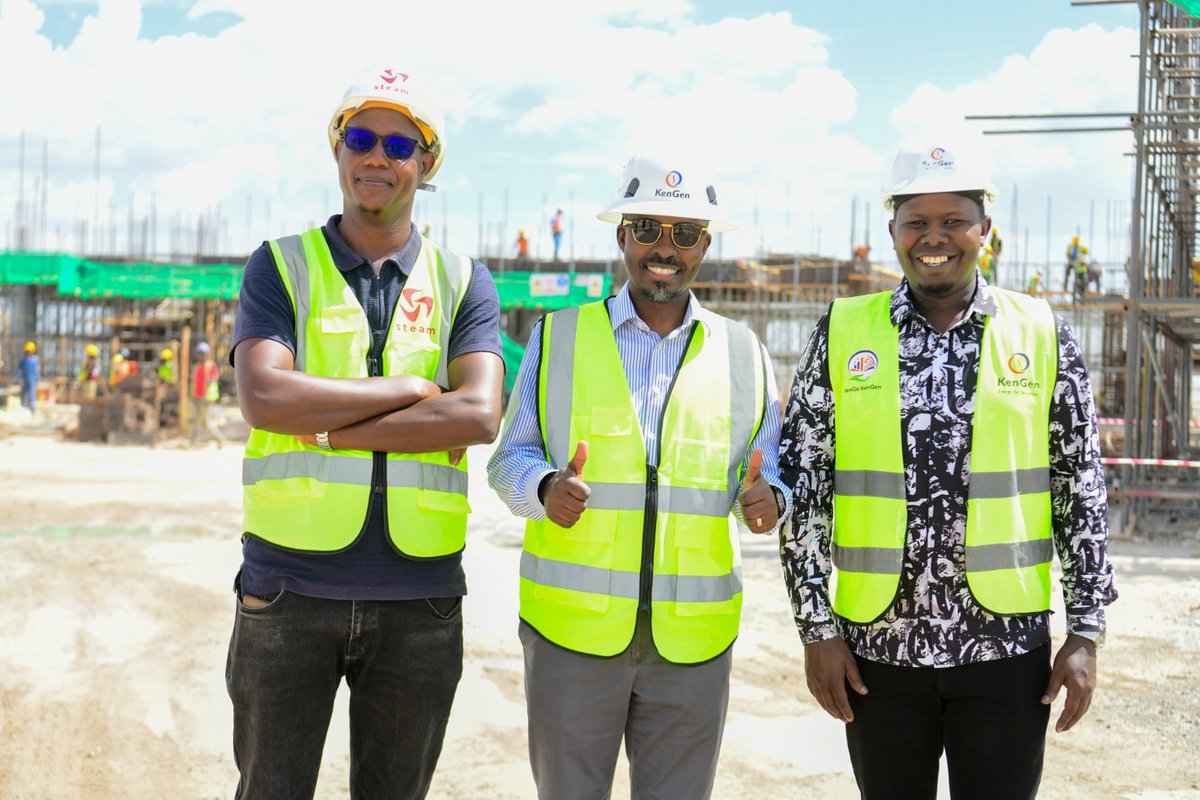 KenGenKenya's tweet photo. The Parliamentary Committee on Energy, led by Vice Chairperson and Narok East MP Hon. Lemanken Aramat, CBS, has today visited the @KenGenKenya Olkaria to assess progress on the KenGen-Kaishan fertilizer project. #KenGenPartnerships #GreenEnergyKE  ^EM https://t.co/d6GG63GOsv