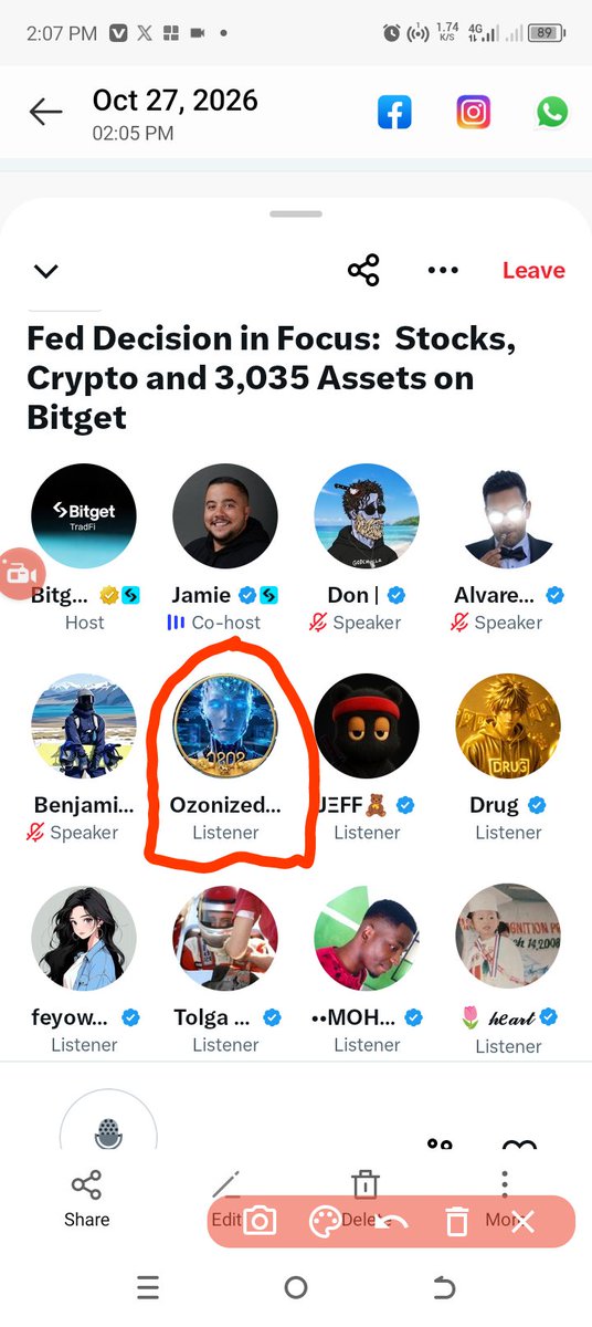 Ozonecrypt's tweet photo. @Bitget_TradFi @JamieElk Joined and fully ready to learn and make proper application of the lessons learnt. @Bitget_TradFi @JamieElk https://t.co/0P4ukIlQNe