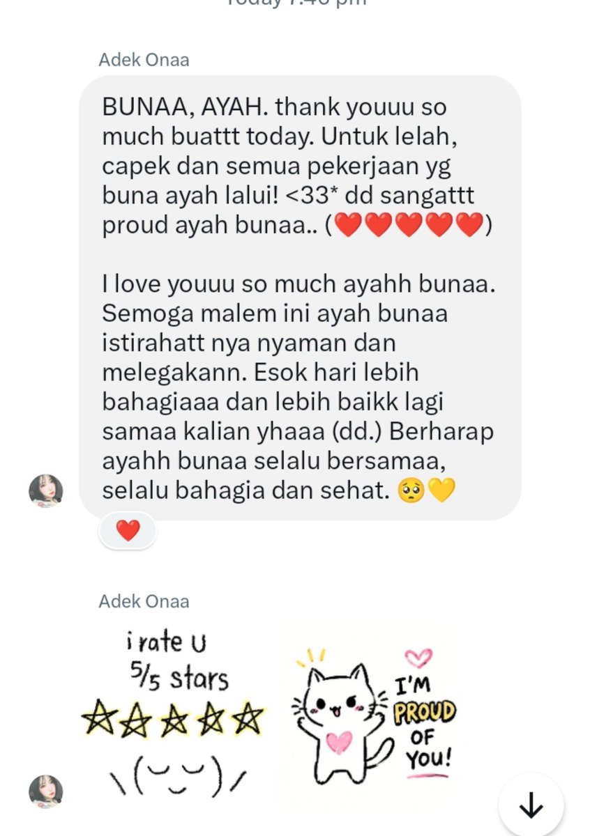 viktorartym's tweet photo. Makasih atas ucapan dan doanya,Semua kebaikan dan kebahagiaan harus datang kepada anak cantik Ayah. Ayah and Buna  are very proud of your presence. https://t.co/J9YuD39UUf