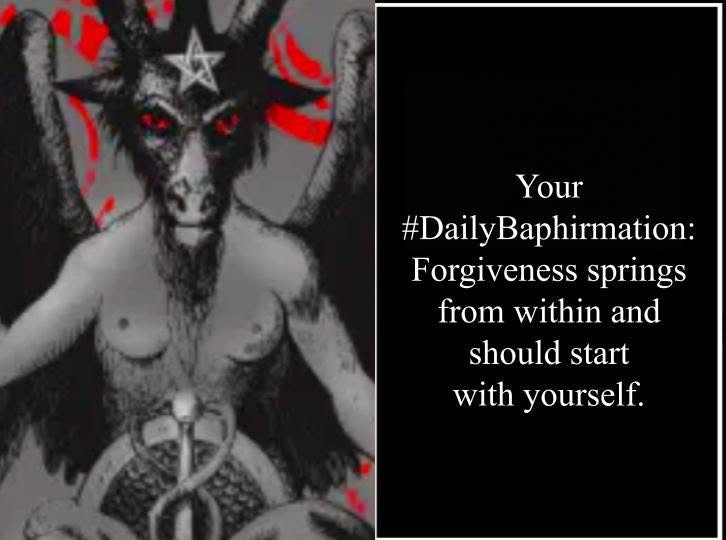 SatanicSF's tweet photo. #DailyBaphirmation https://t.co/6BOTXTQv0z