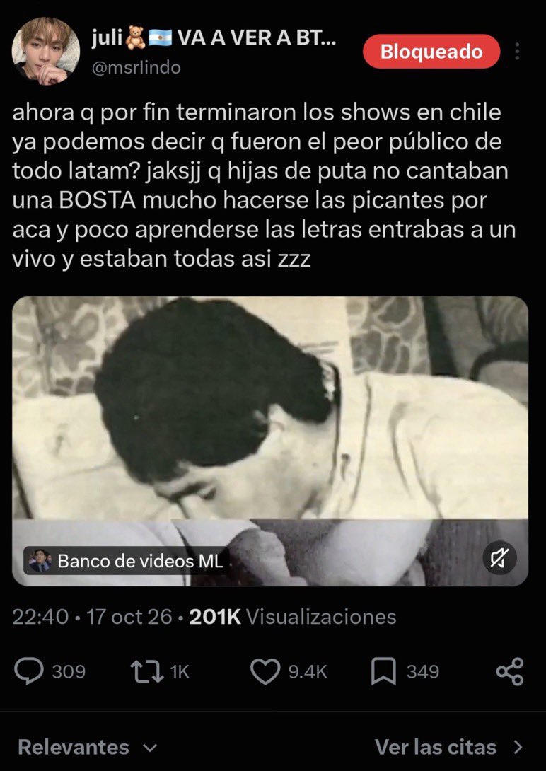okooktsu's tweet photo. me parece impactante el nivel para hacerse tanto las weonas, cómo vas a negar que las argentinas no tiraron hate a chile antes de que bts se fuera para allá?? dicen que no les importamos pero cuática la memoria selectiva y cinismo (las fotos son solo 1 ejemplo de miles) https://t.co/zga2jjaTFY