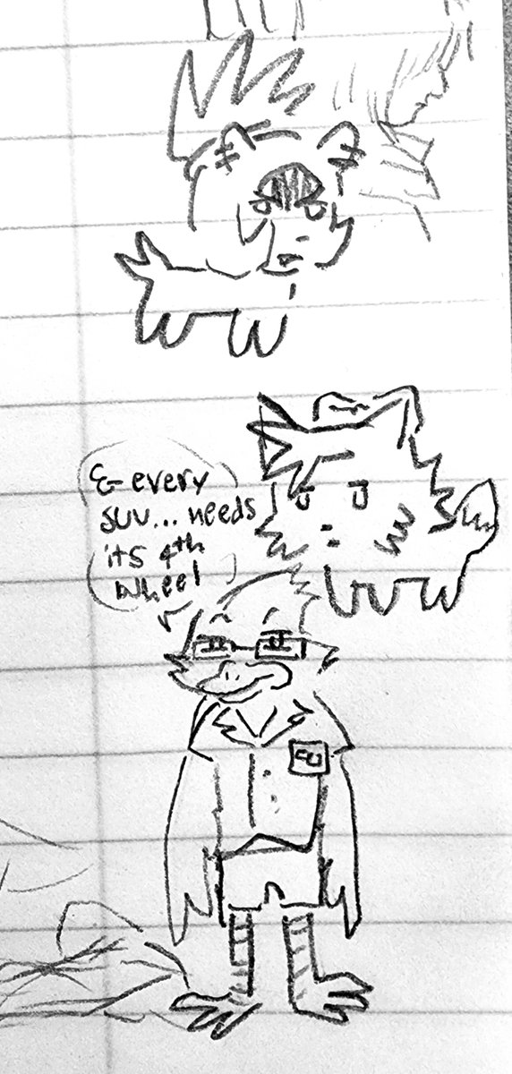 vulpesvulpesffx's tweet photo. Class doodles of creaturas https://t.co/KW80gHlSIT
