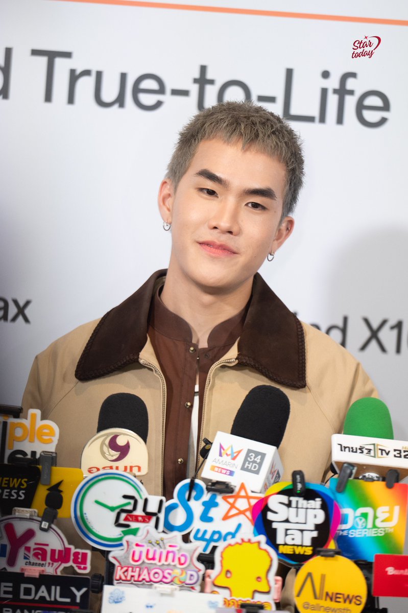 StarTodayEnt's tweet photo. ช่วงสัมภาษณ์สื่อ “PUN” ในงาน OPPO Find X10 Series Launch Event

#OPPOFindX10SeriesTHxPUN
#OPPOFindX10SeriesTH
#กล้องHasselbladสีสันสมจริง
#เก็บภาพอย่างที่เห็น
#oppothailand https://t.co/gL5EnCWPoK